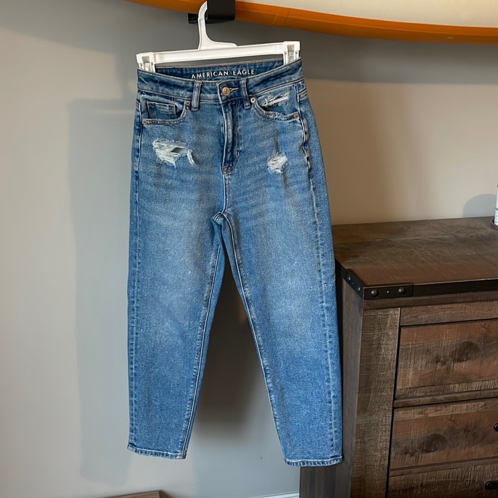 Blue jean American Eagle jeans size 000 x short not 23 000 not available to pick